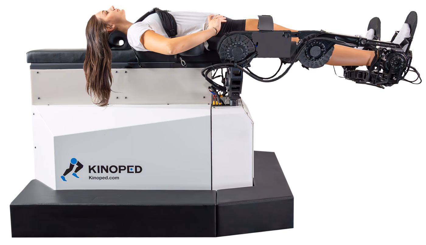 Kinoped applying omnidirectional resistance at the footplate