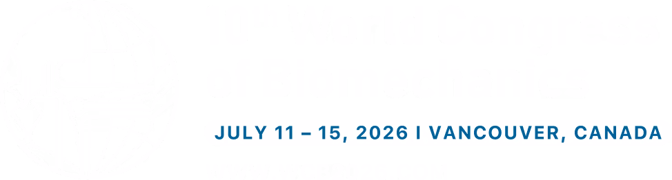 10th World Congress of Biomechanics — July 11–15, 2026, Vancouver, Canada